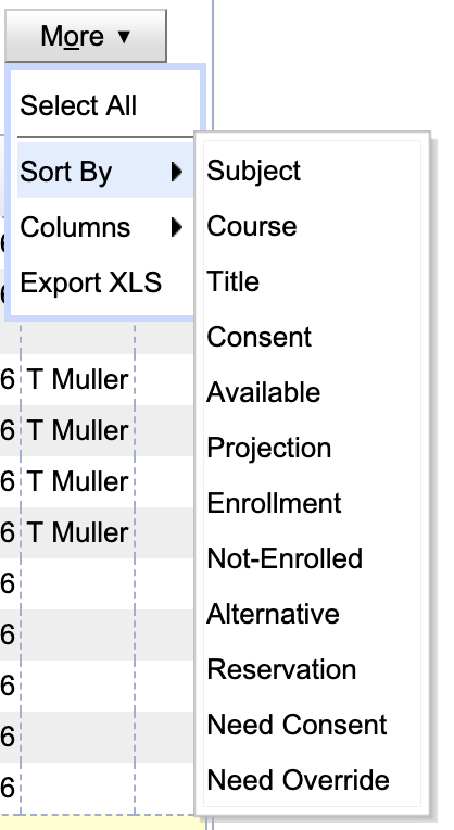 Student Scheduling Dashboard Manual