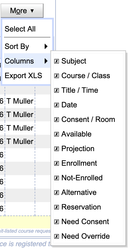 Student Scheduling Dashboard Manual