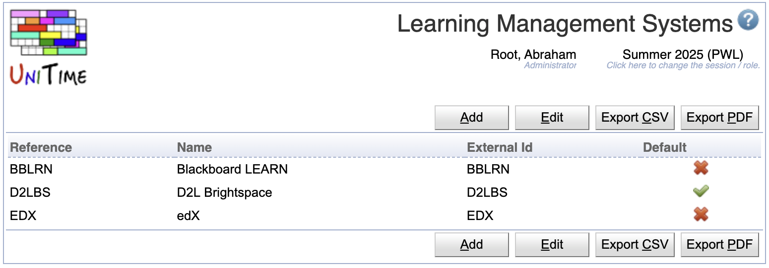 Learning Management Systems