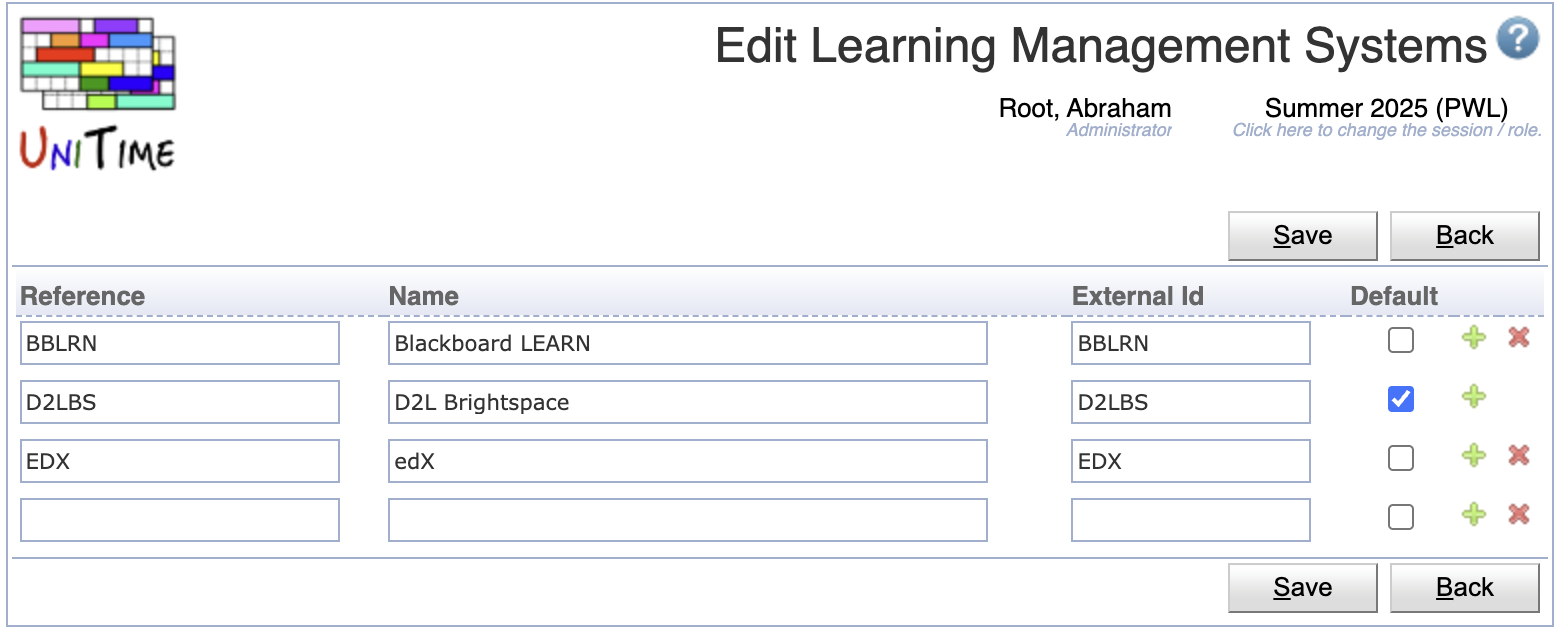 Learning Management Systems