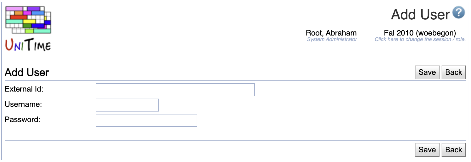 Users (Database Authentication)