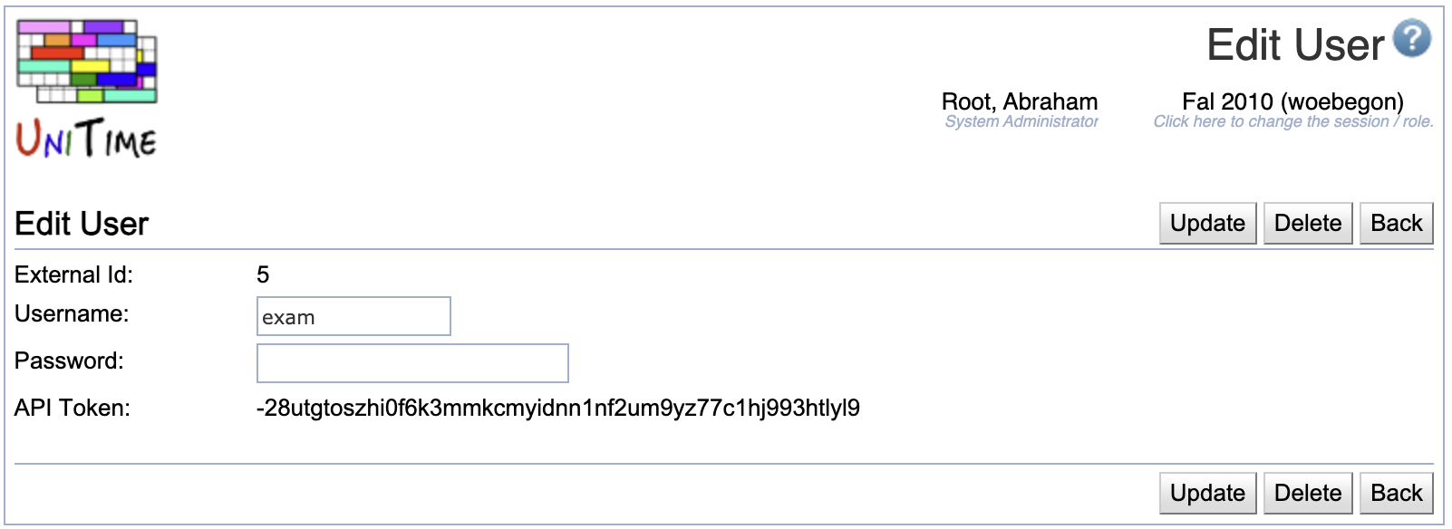 Users (Database Authentication)