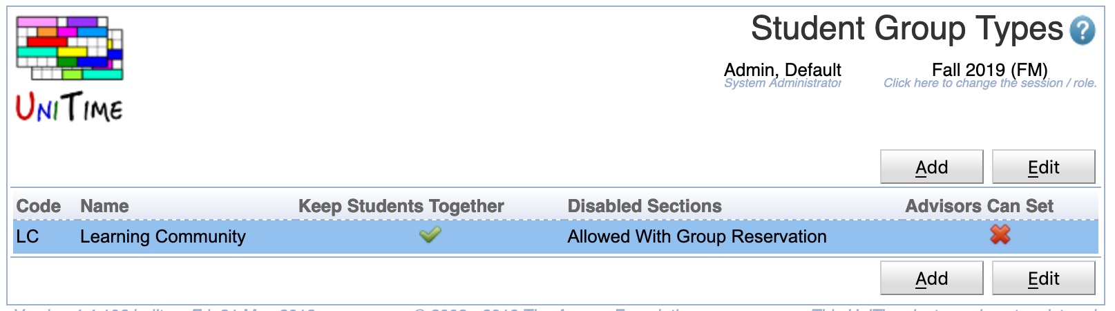 Managing Student Group Reservations