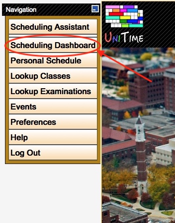 Student Scheduling Dashboard Manual